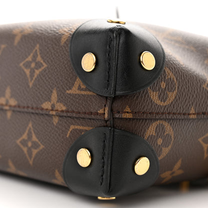 Louis Vuitton Monogram Petite Malle Souple Black 9 of 10