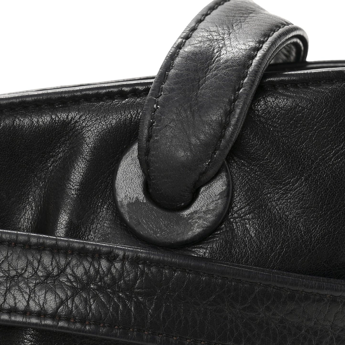 Lambskin CC Shoulder Bag Black
