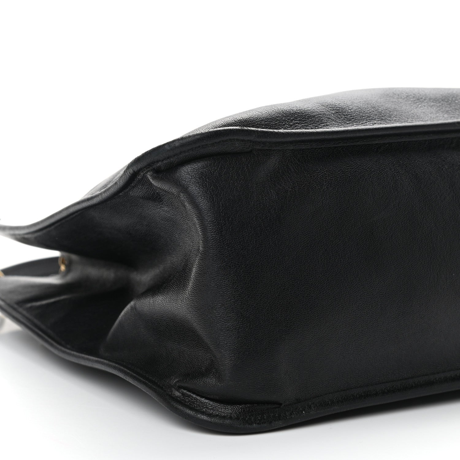 Gucci Calfskin Large Horsebit 1955 Tote Bag Black 8 of 9
