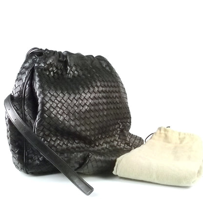 Bottega Veneta Nappa Intrecciato Crossbody Bag Nero 3 of 9