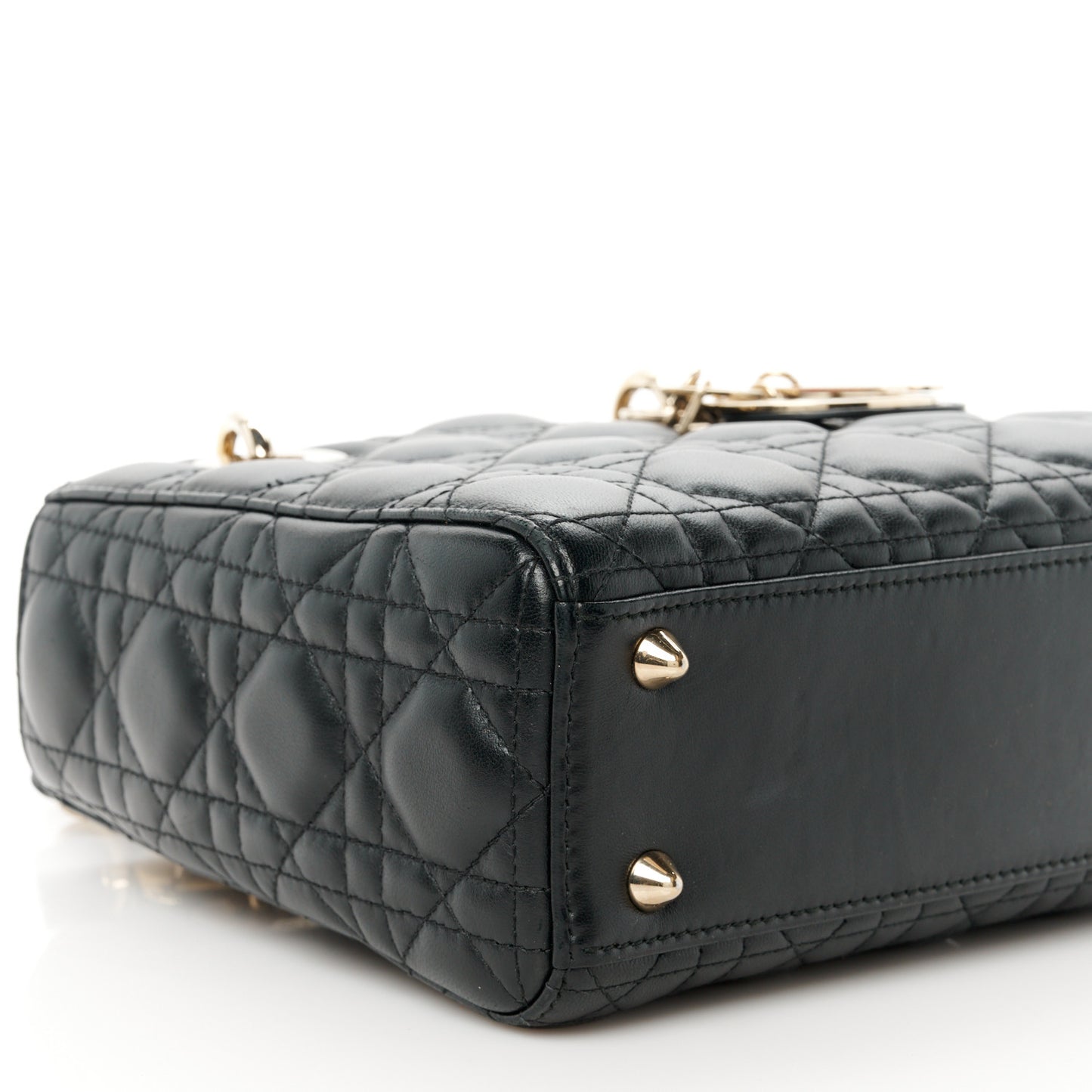 Lambskin Cannage Small My ABCDior Lady Dior Black