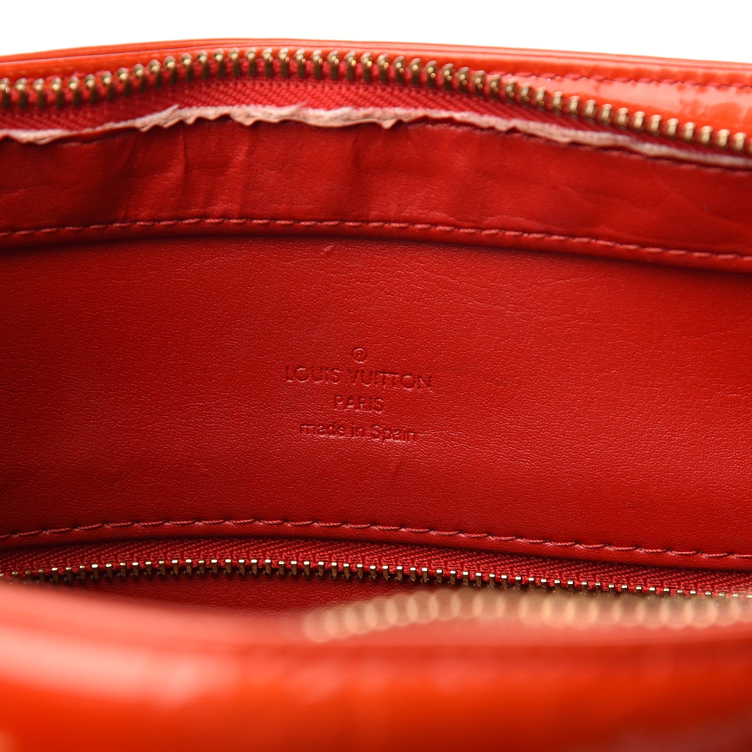 Louis Vuitton Vernis Houston Red 5 of 13