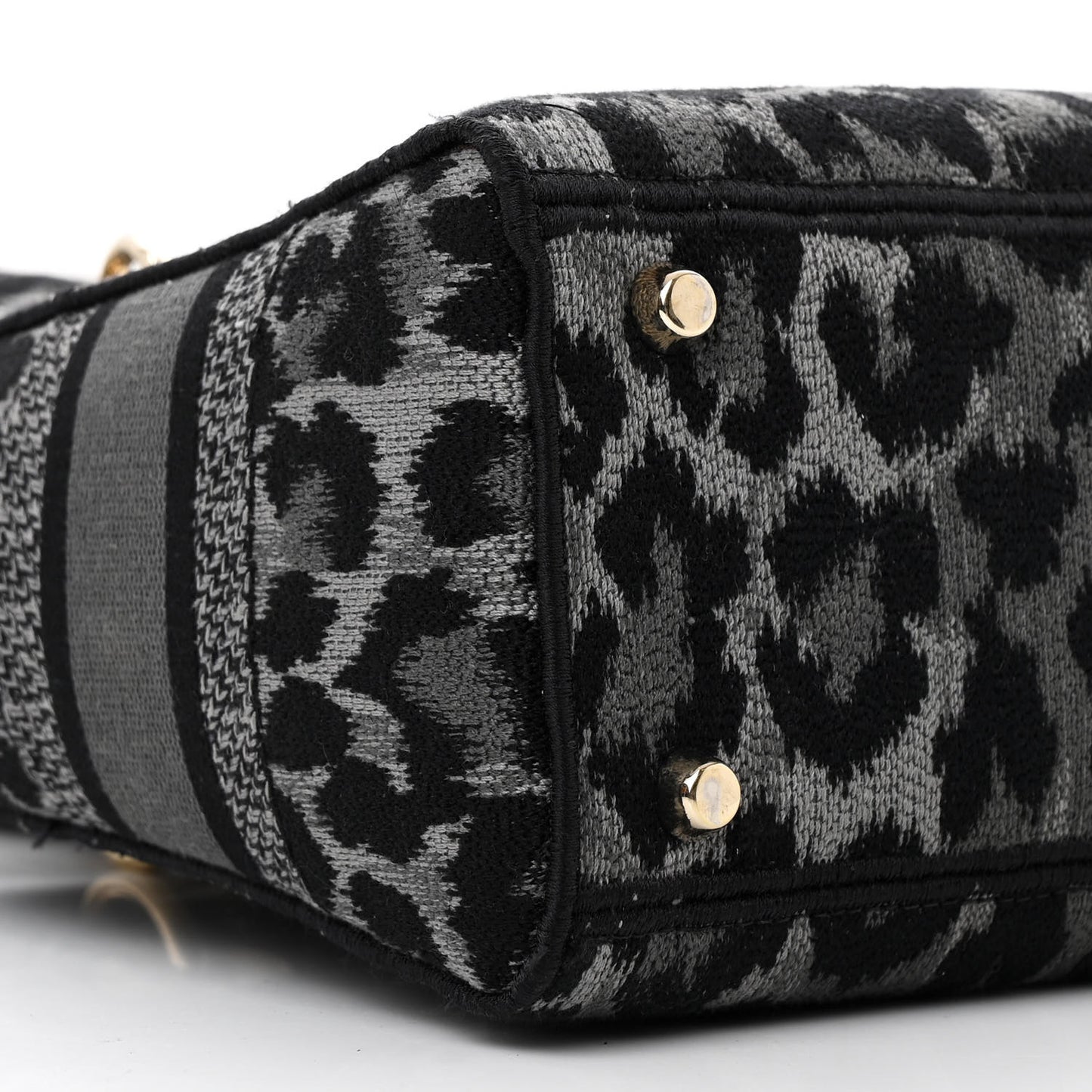 Canvas Mizza Embroidered Medium Lady D-Lite Gray