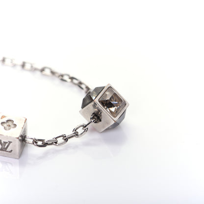 Louis Vuitton Swarovski Gamble Damier Bracelet Silver 7 of 8