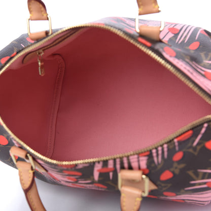 Louis Vuitton Monogram Jungle Dots Speedy 30 Sugar Pink Poppy 5 of 10