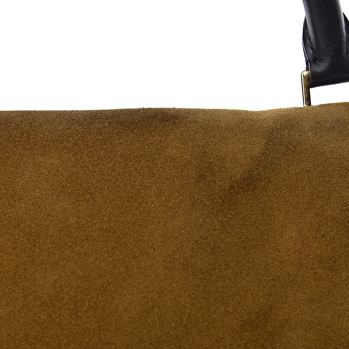 Smooth Calfskin Suede Large Tri-Color Trapeze