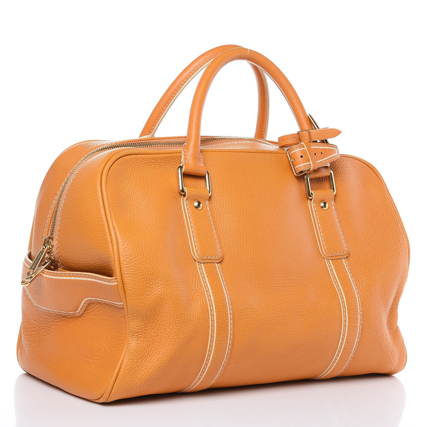 Tobago Calfskin Carryall Yellow