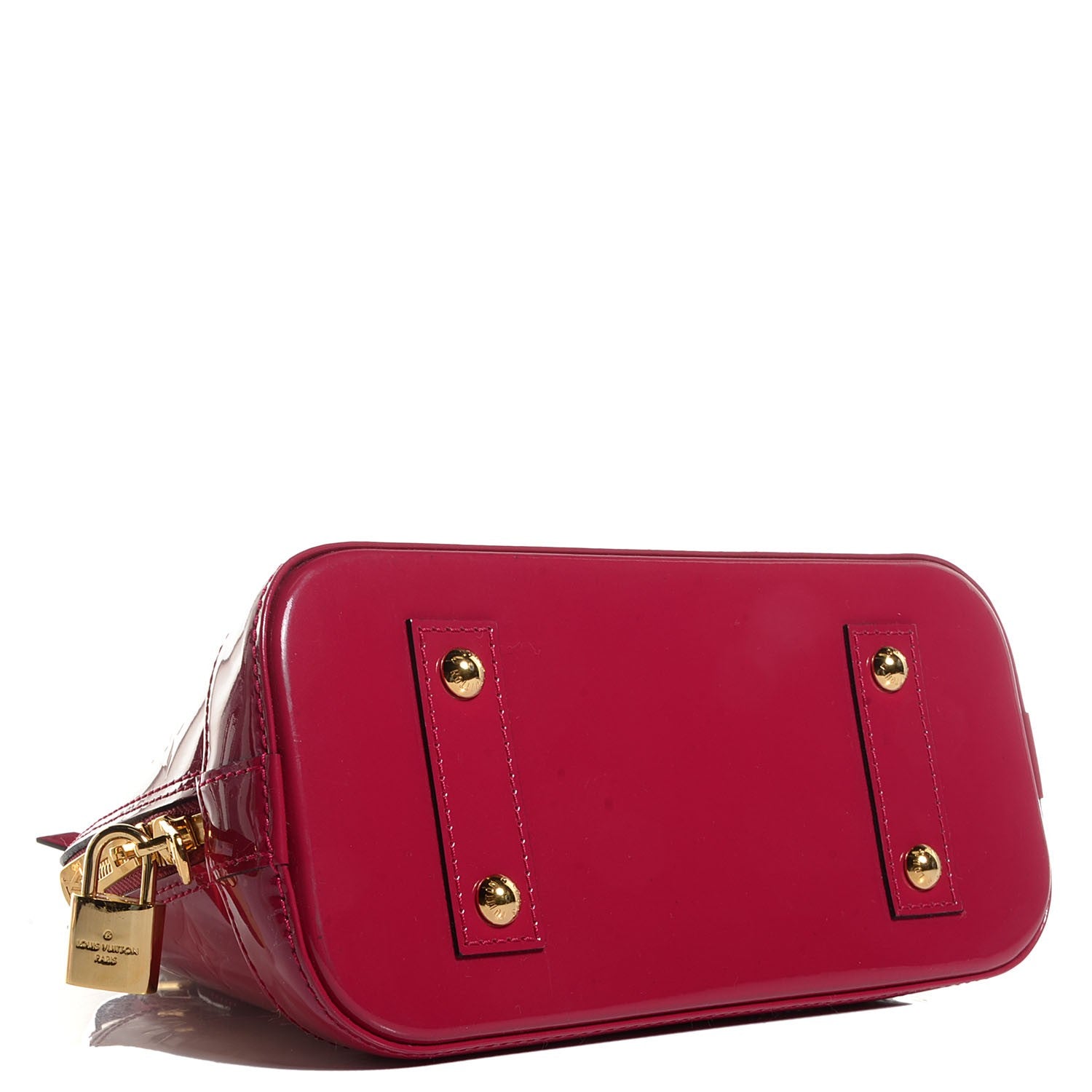 Louis Vuitton Vernis Alma BB Rose Indien 4 of 8