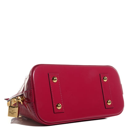 Louis Vuitton Vernis Alma BB Rose Indien 4 of 8