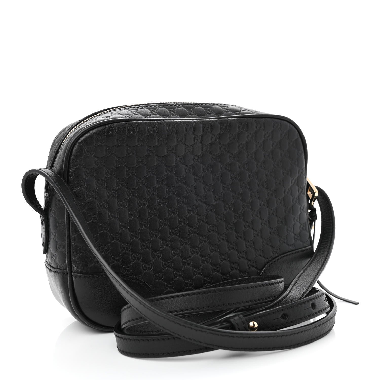 Gucci Microguccissima Mini Bree Messenger Bag Black 3 of 10