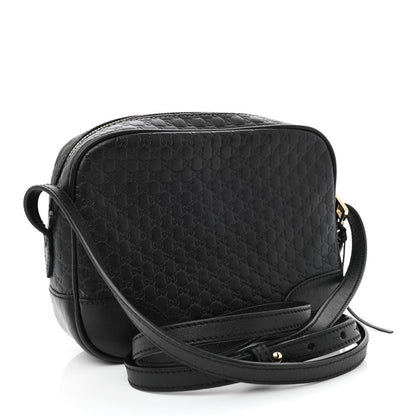 Gucci Microguccissima Mini Bree Messenger Bag Black 3 of 10
