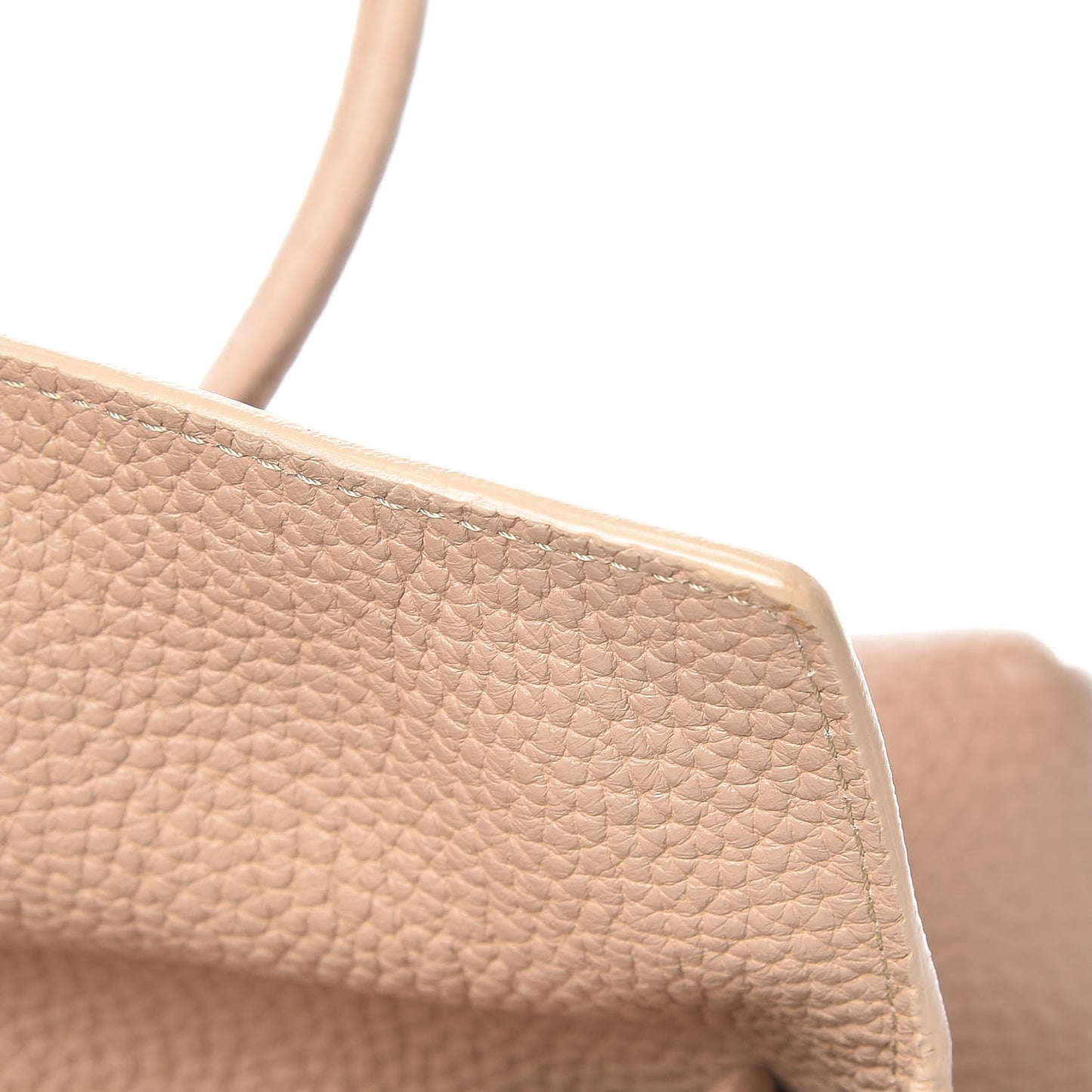 London Grainy Calfskin Medium Baynard Tote Light Nude