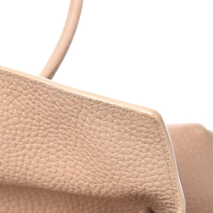 Burberry London Grainy Calfskin Medium Baynard Tote Light Nude 11 of 21