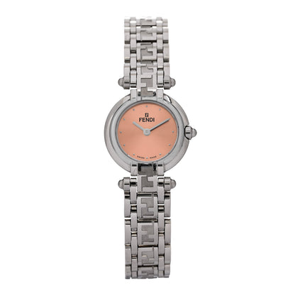 Fendi Stainless Steel 25mm 750L Quartz Watch Pink 1 of 5