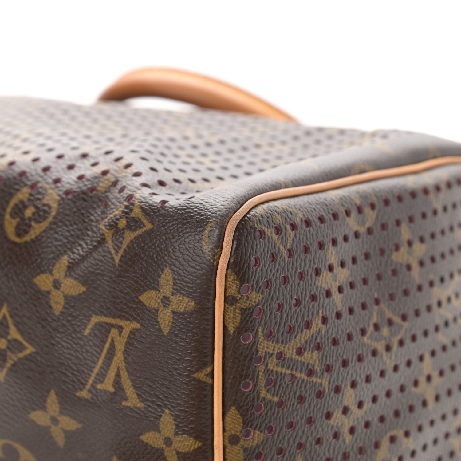 Louis Vuitton Monogram Perforated Speedy 30 Fuchsia 11 of 17