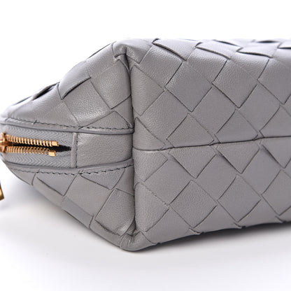 Bottega Veneta Nappa Intrecciato Cosmetic Case Concrete 8 of 10