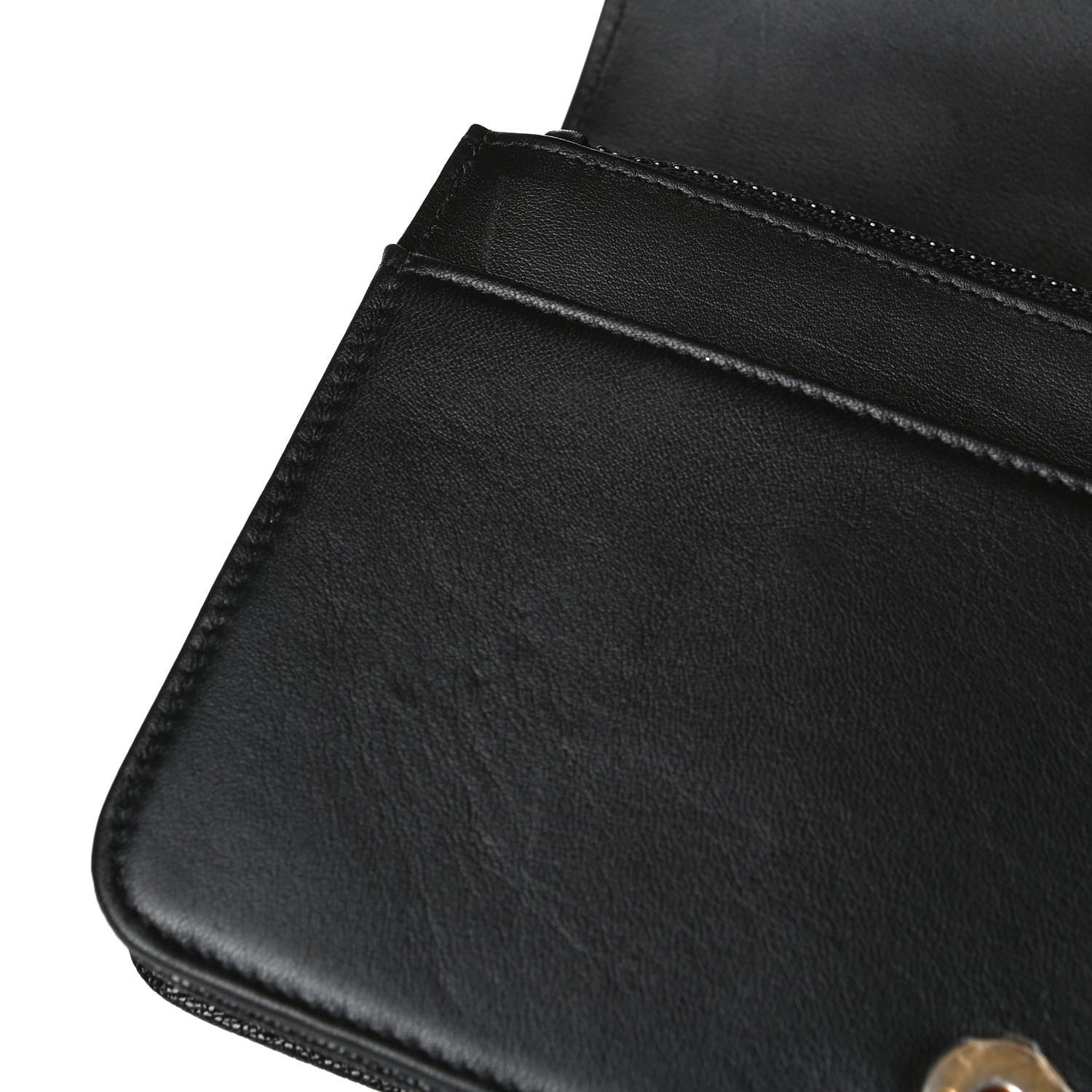 Chanel Caviar Quilted Boy Wallet On Chain WOC Black 18 of 20