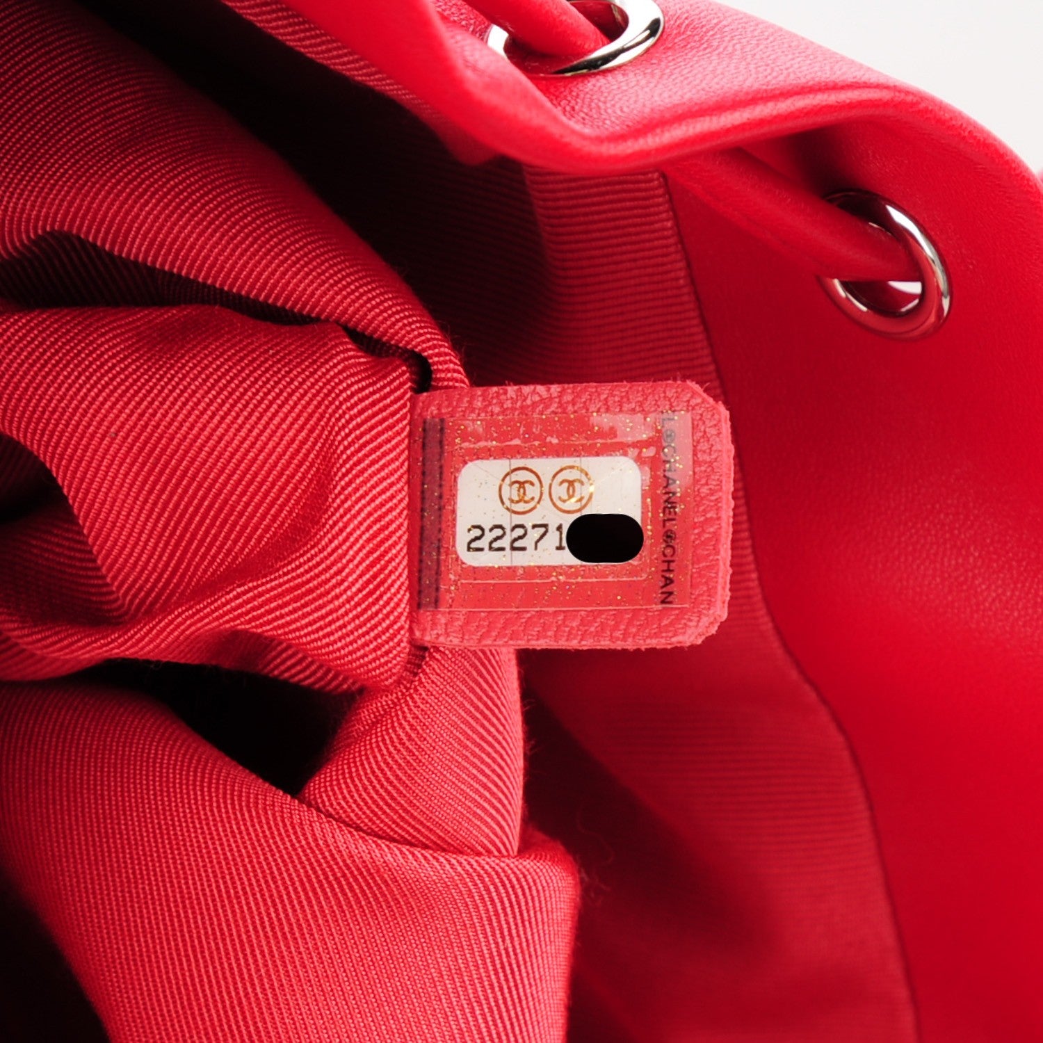 Chanel Lambskin Quilted Small Urban Spirit Backpack Red 8 of 8