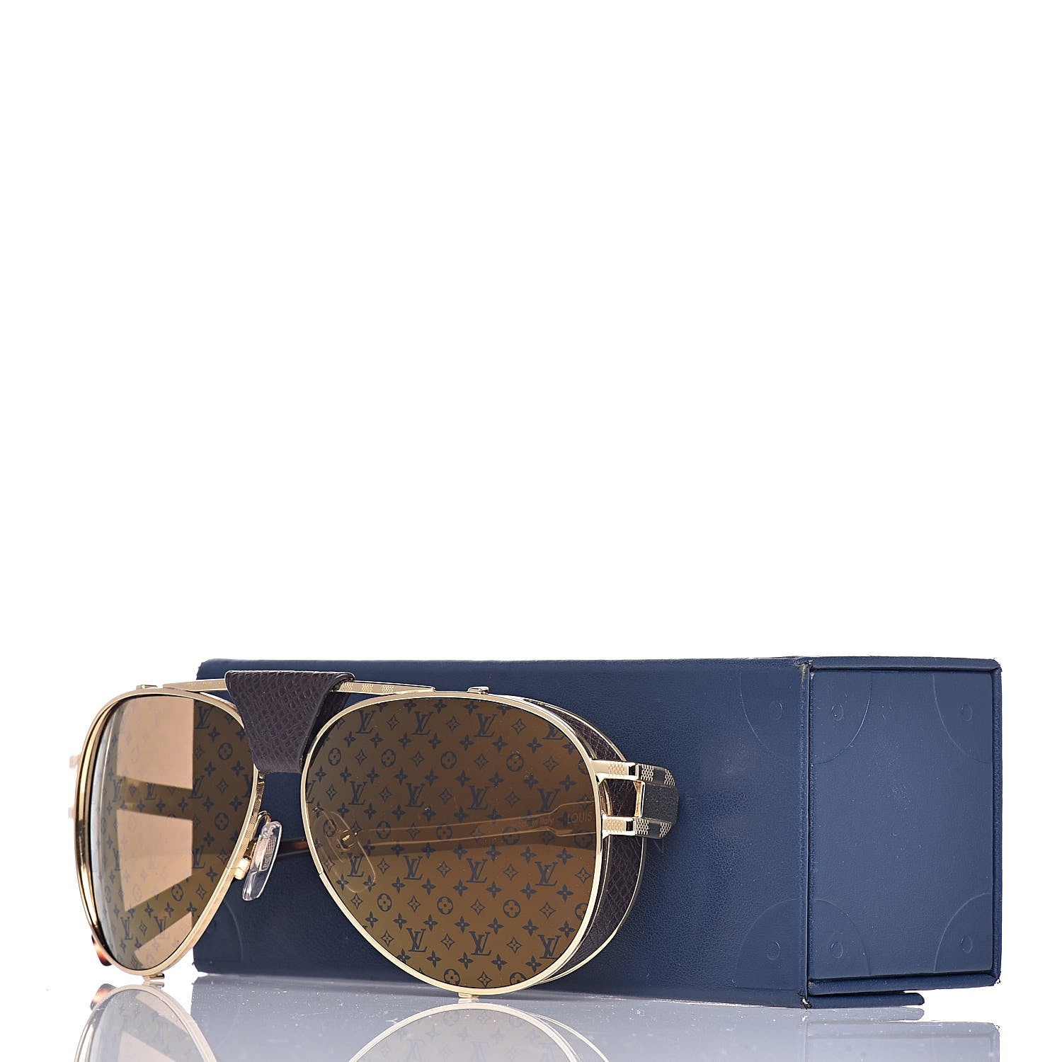 Louis Vuitton Sunglasses Z0981W Gold 8 of 8