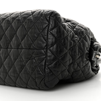 Chanel Lambskin Coco Cocoon Bowler Black 10 of 11