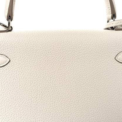 Hermes Togo Kelly Retourne 25 Gris Pale 13 of 15