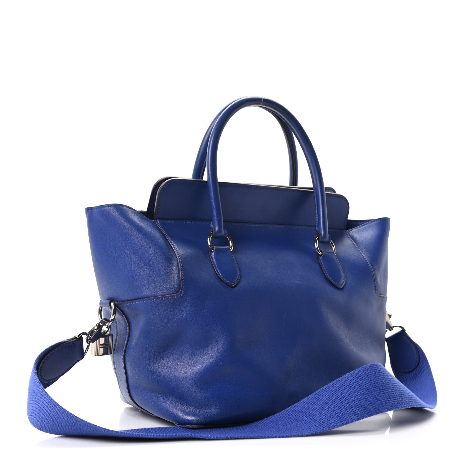 Hermes Swift Toolbox 26 Bleu Electrique 3 of 10