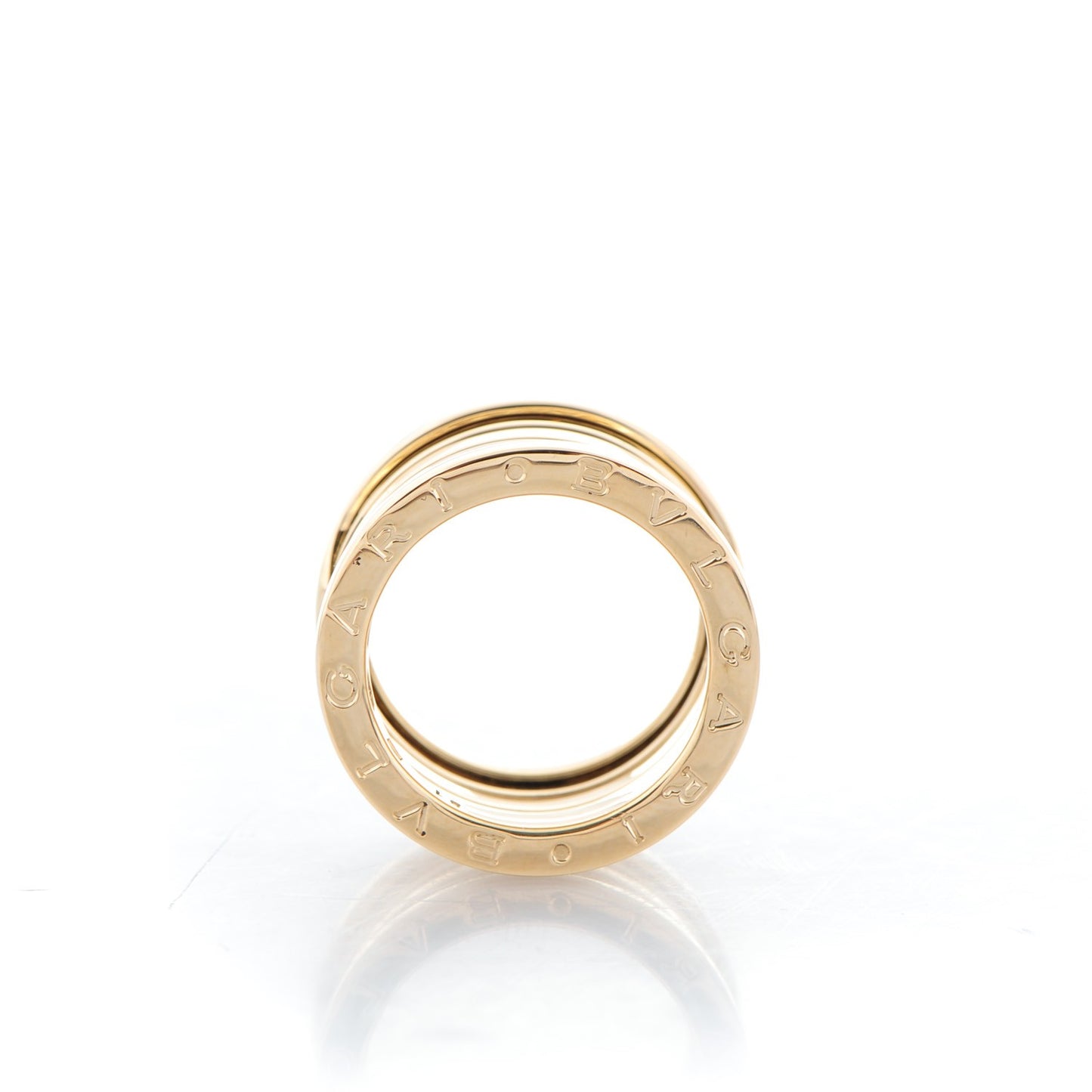 18K Yellow Gold B.Zero1 Four-Band Ring 51 5.75