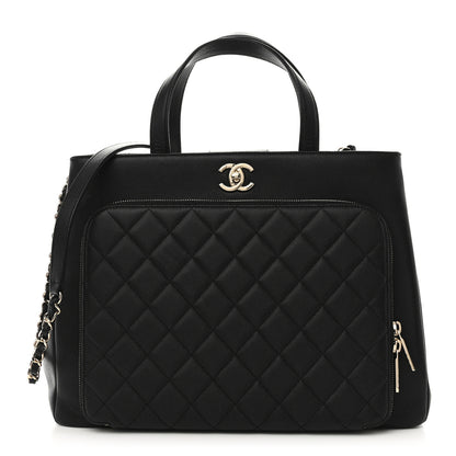 Chanel Caviar Quilted Large Business Affinity Shopping Bag Black 1 of 11