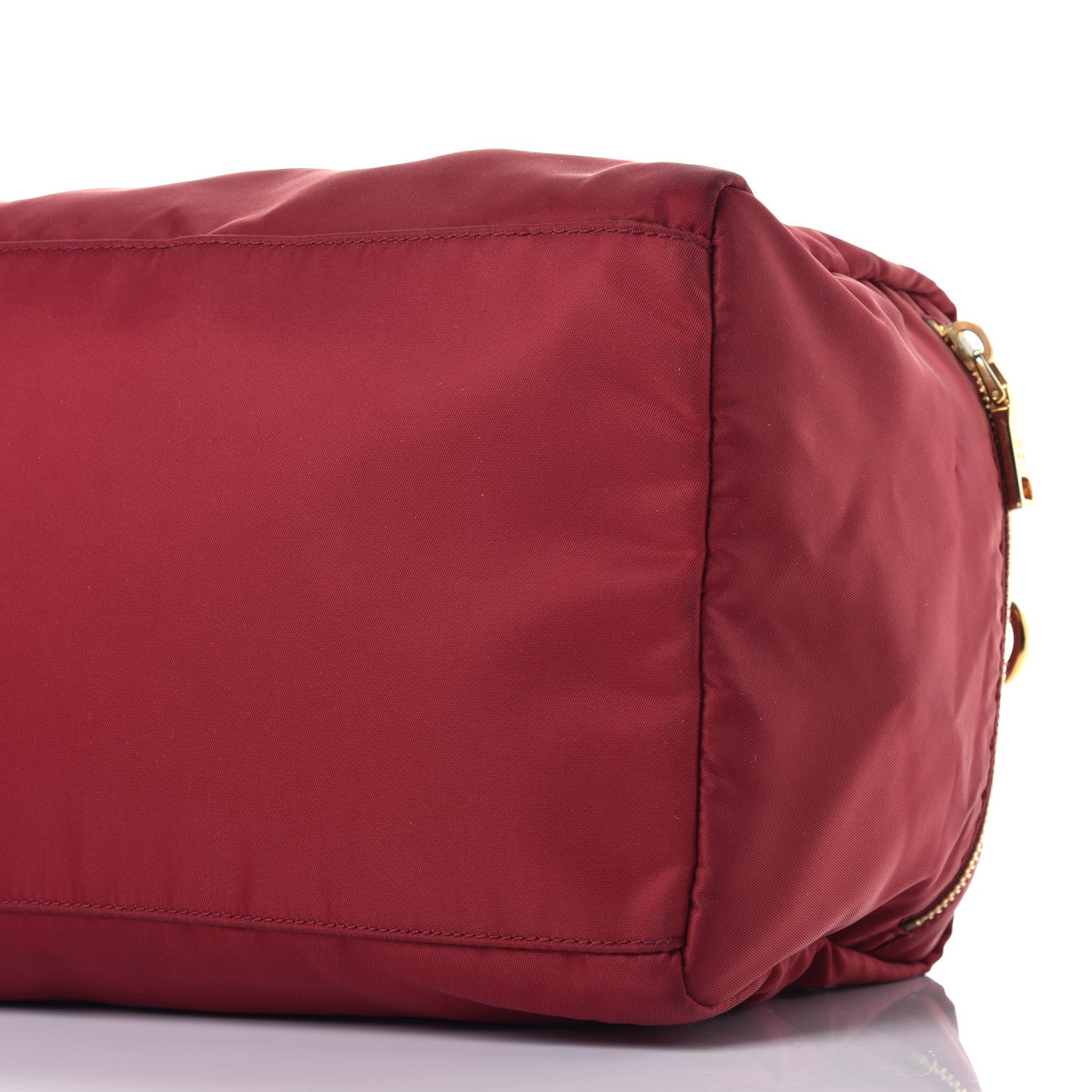 Prada Tessuto Nylon Saffiano Duffel Porpora 8 of 8