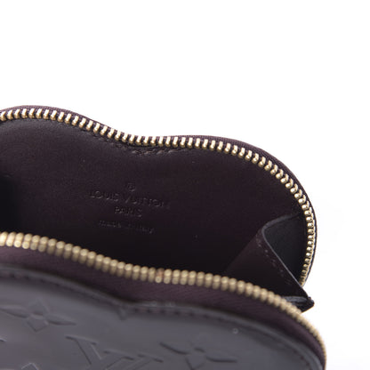 Louis Vuitton Vernis Coeur Heart Coin Purse Amarante 7 of 8