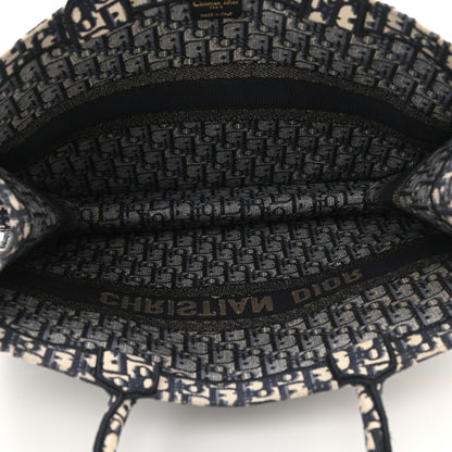Christian Dior Oblique Large Book Tote Blue Multicolor 5 of 8