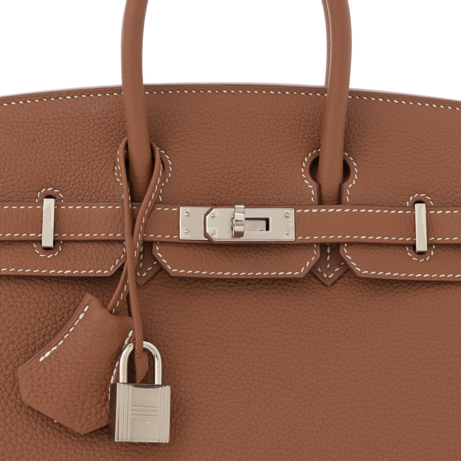 Hermes Togo Birkin 25 Gold 8 of 11