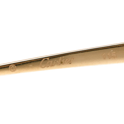 Cartier Metal Rimless Panthere De Cartier Sunglasses CT0266S Gold 5 of 7
