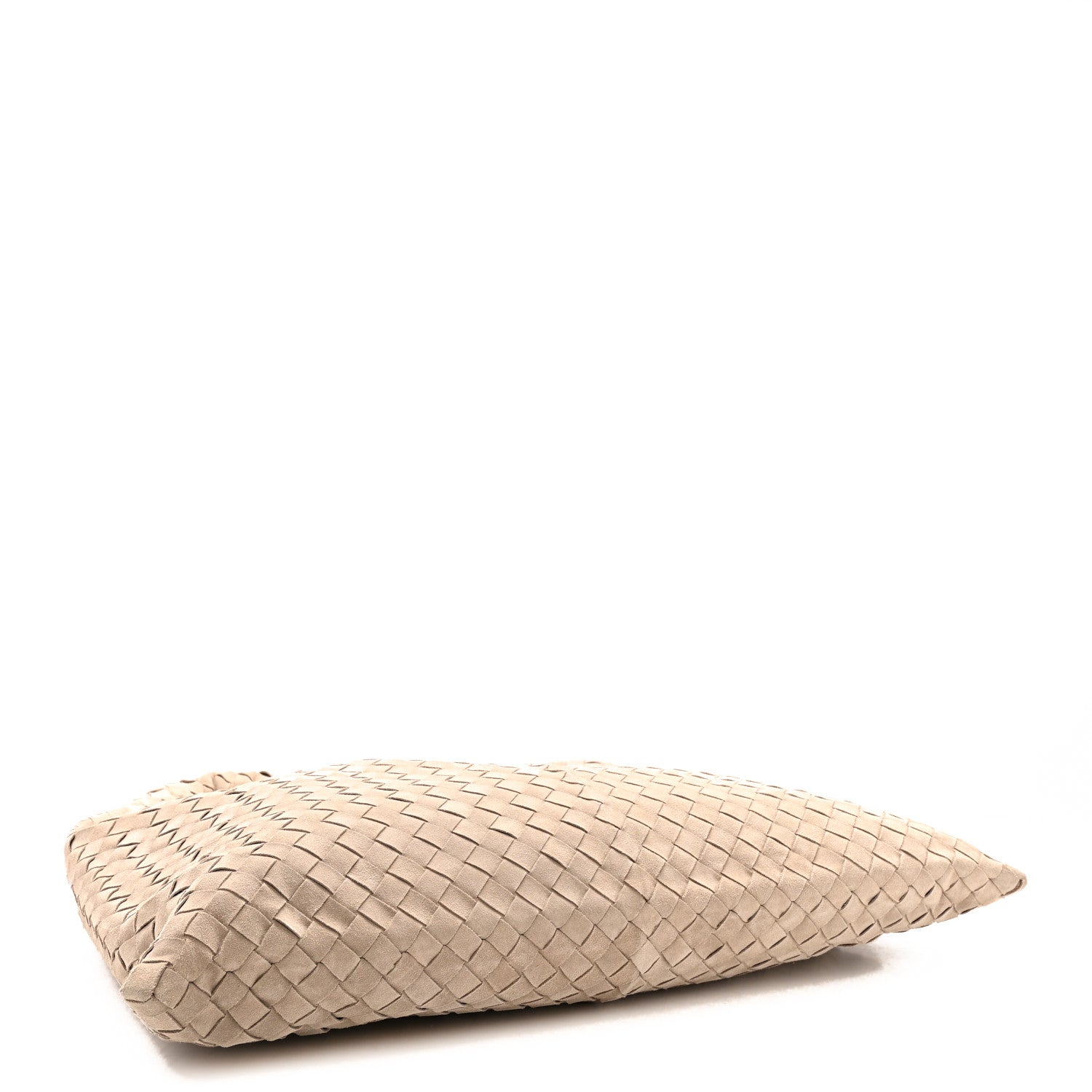 Bottega Veneta Suede Intrecciato Large Hop Mastice 4 of 10