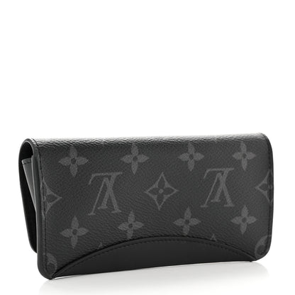 Louis Vuitton Monogram Eclipse Woody Sunglass Case 2 of 5