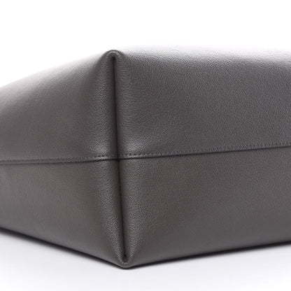 Saint Laurent Calfskin Large Shopping Tote Coal 7 of 12