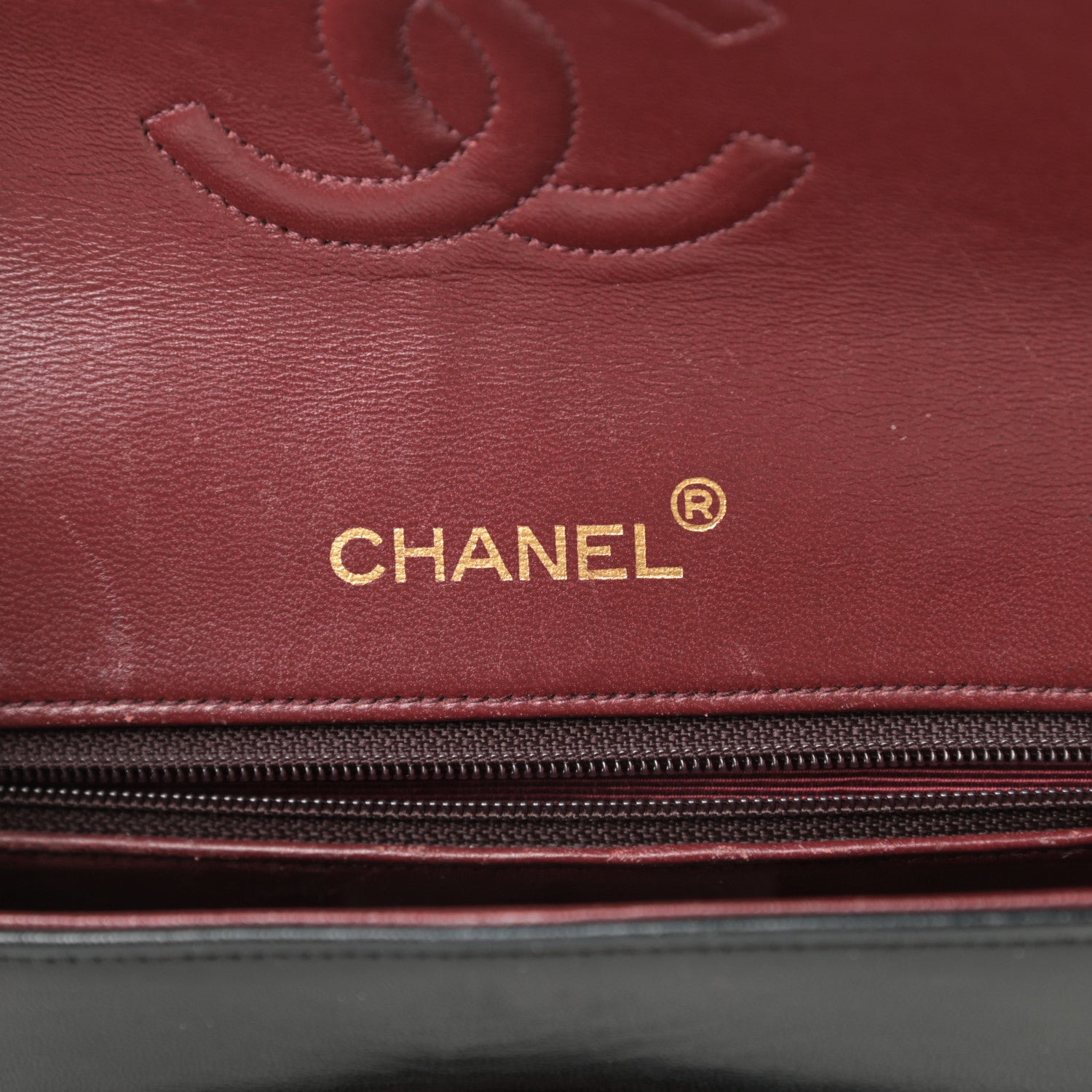 Chanel Lambskin Quilted Medium Double Flap Black 6 of 15
