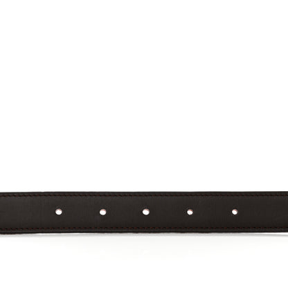 Hermes Swift Togo Rivale 18 Belt 90 Capucine Chocolate 5 of 6