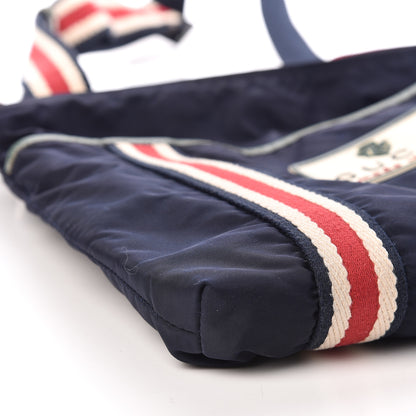 Gucci Nylon Web Messenger Bag Navy 5 of 10