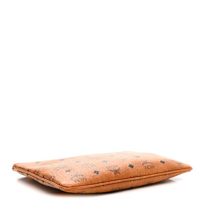 MCM Visetos Original Medium Pouch Cognac 4 of 14
