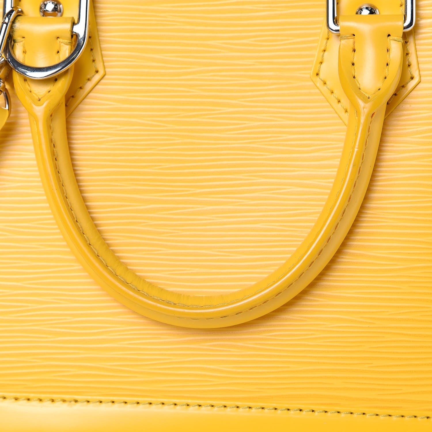 Louis Vuitton Epi Alma BB Citron 11 of 13