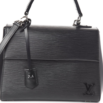 Louis Vuitton Epi Cluny BB Black 7 of 10