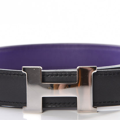 Hermes Swift Chamonix 24mm Mini Constance H Belt 85 Black Iris 2 of 4