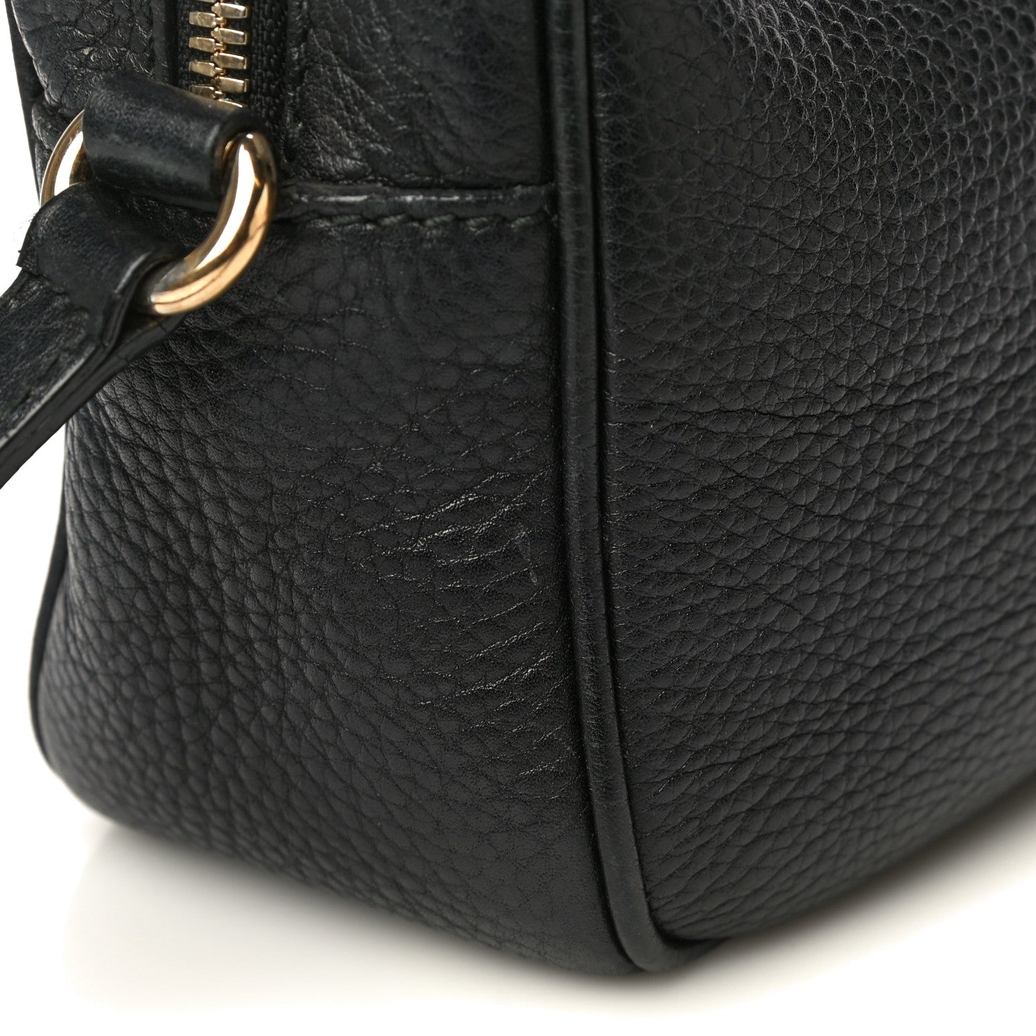 Gucci Pebbled Calfskin Small Soho Disco Bag Black 15 of 17