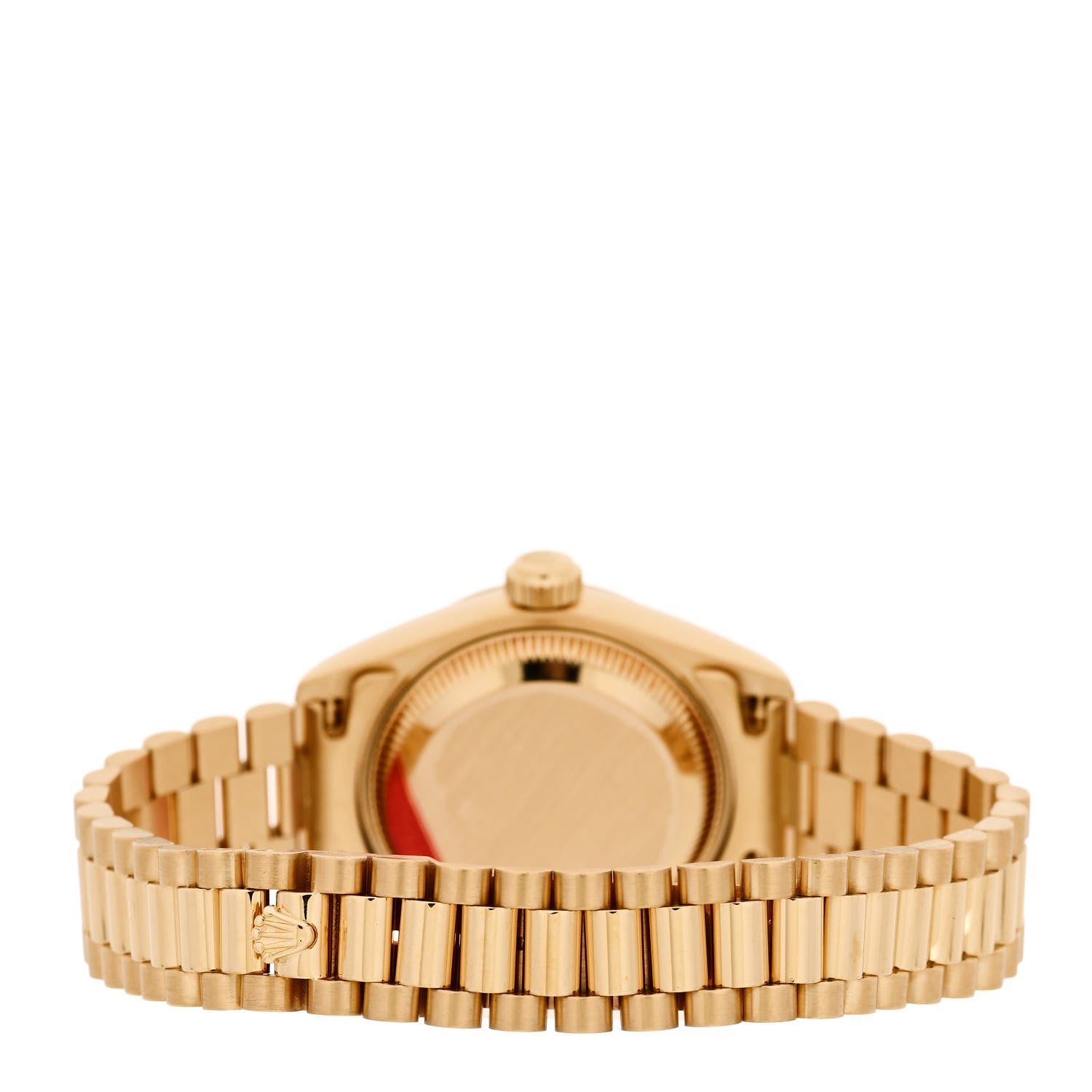 Rolex 18K Yellow Gold 26mm Oyster Perpetual Datejust President Watch Champagne 69178 3 of 5