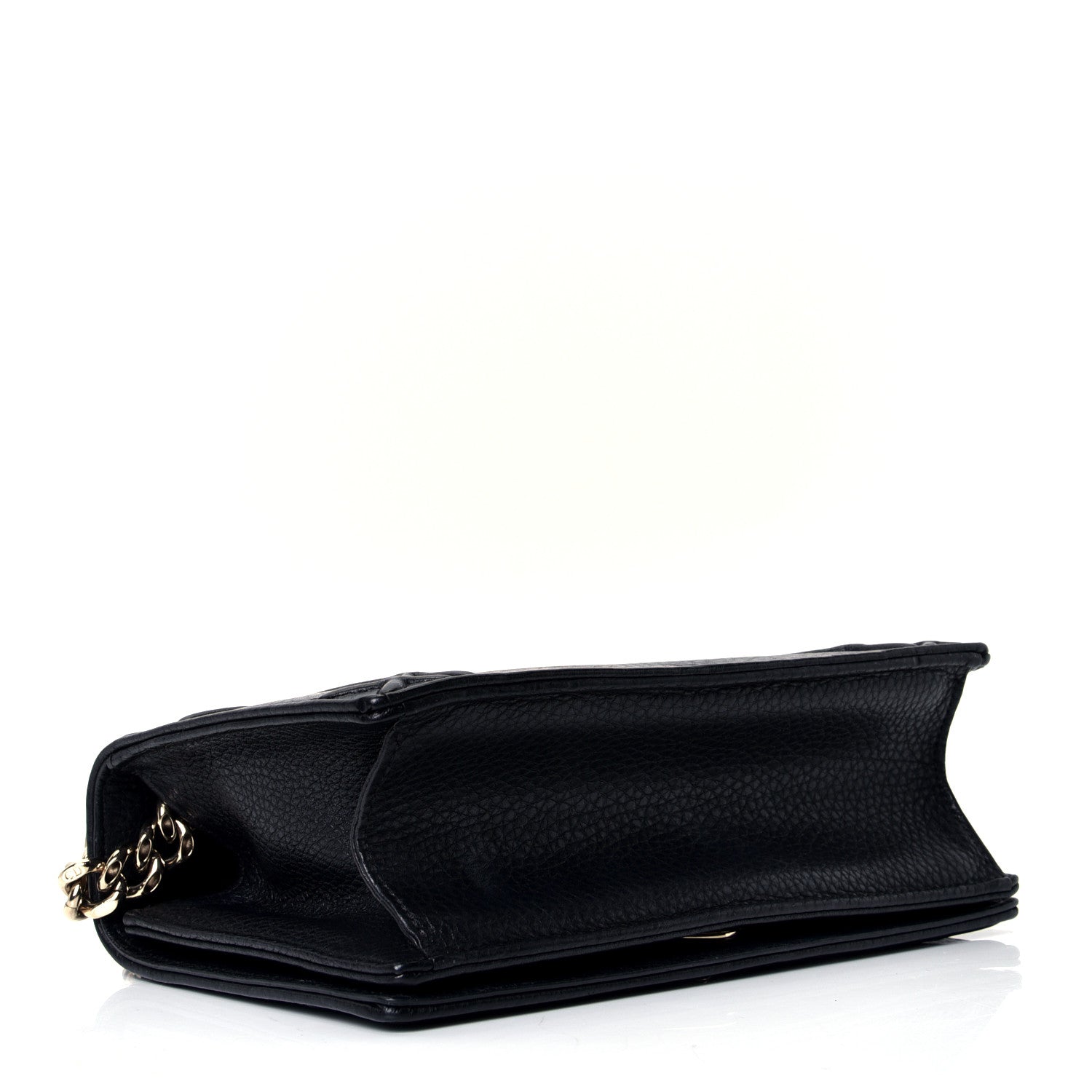 Christian Dior Grained Calfskin Small Diorama Flap Bag Black 3 of 4