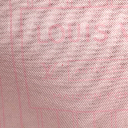 Louis Vuitton Damier Ebene Neo Neverfull MM Rose Ballerine 12 of 12