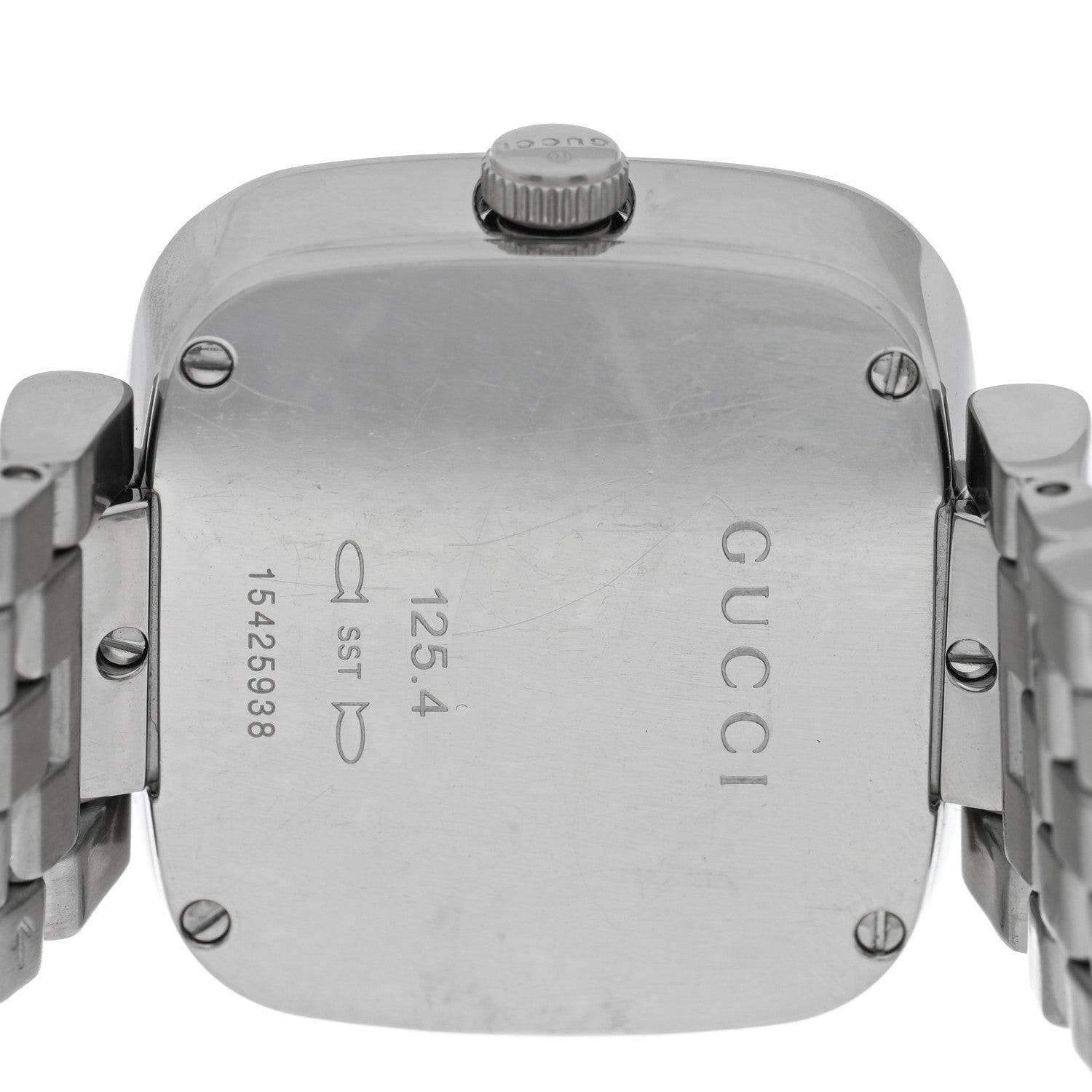 Gucci Stainless Steel 32mm G-Gucci Square Quartz Watch Black 4 of 4