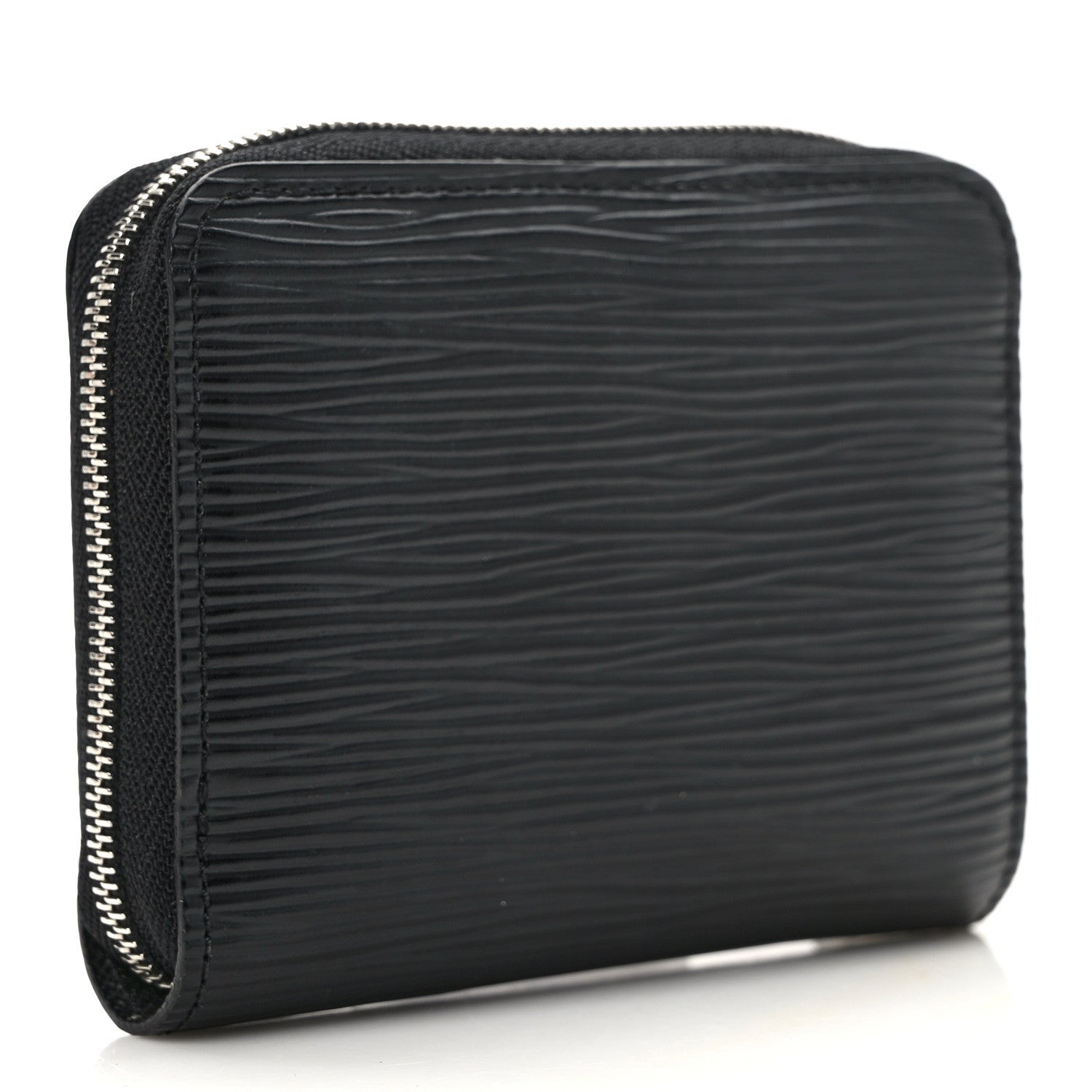Louis Vuitton LOUIS VUITTON Epi Zippy Coin Purse Black 3 of 7