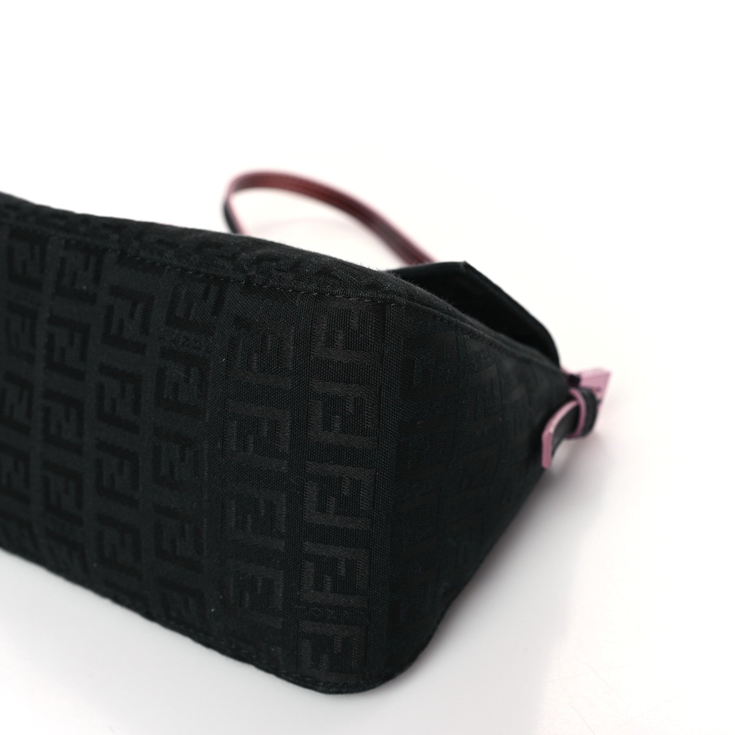 Fendi Zucchino Mini Mama Baguette Black 8 of 9